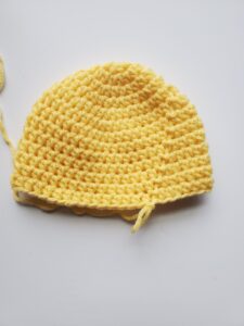Crochet Pikachu Hat without Ears
