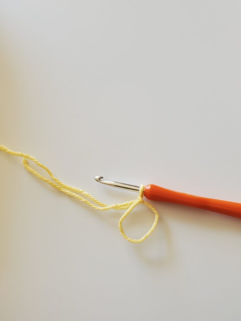 Magic circle complete with crochet hook