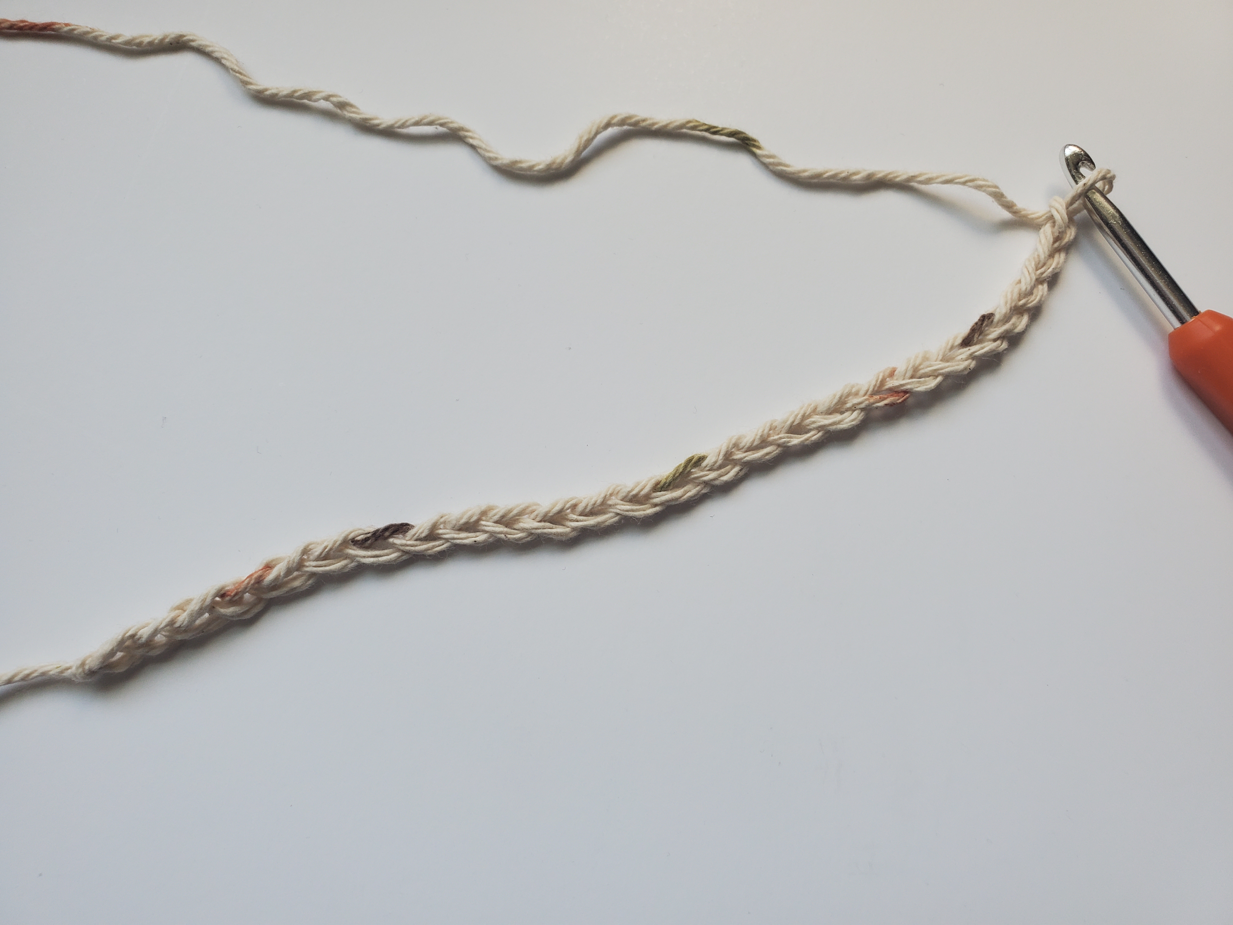 Ch 26 for Peaches and Creme Dishcloth