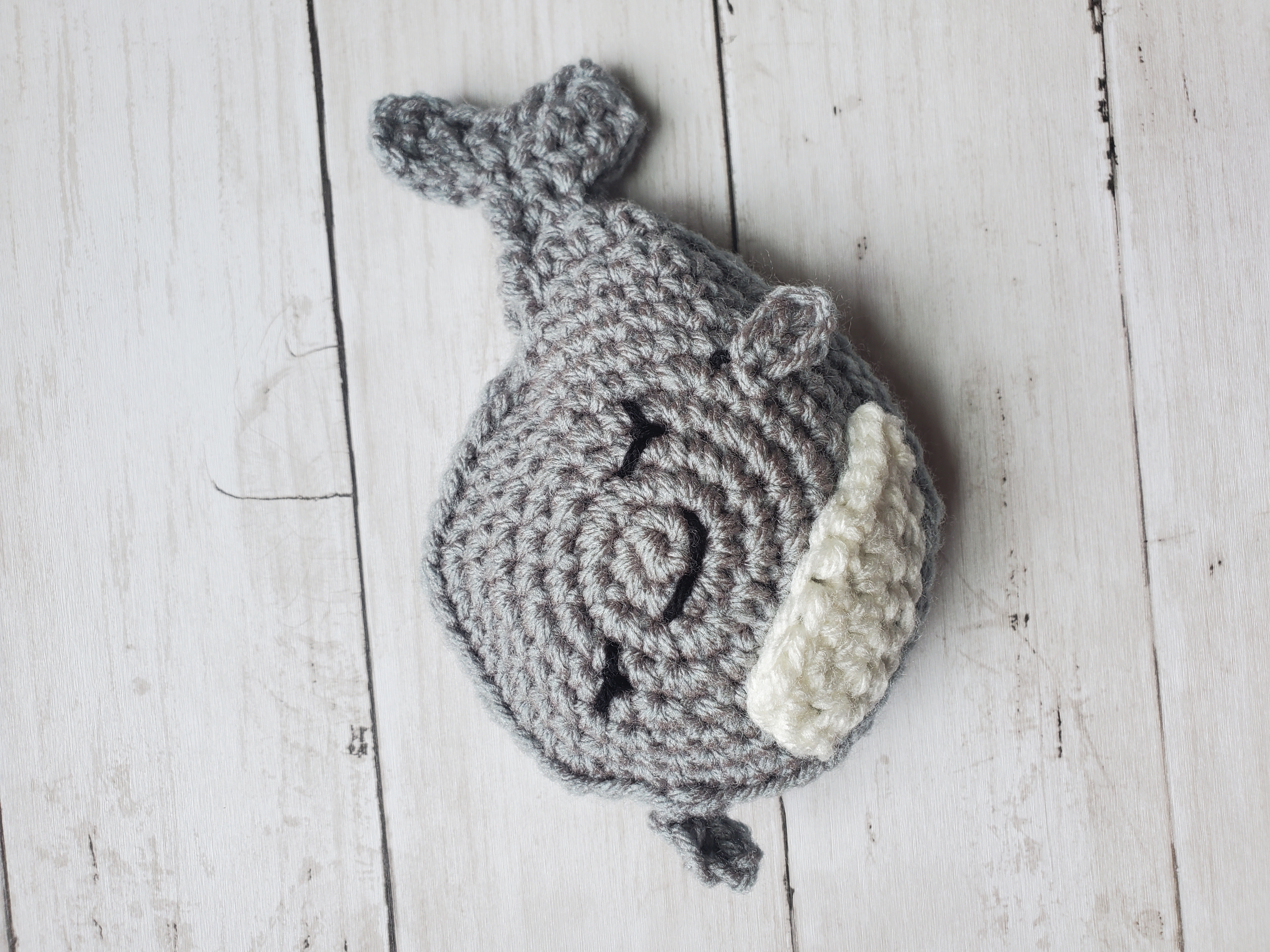 Crochet baby whale hot sale