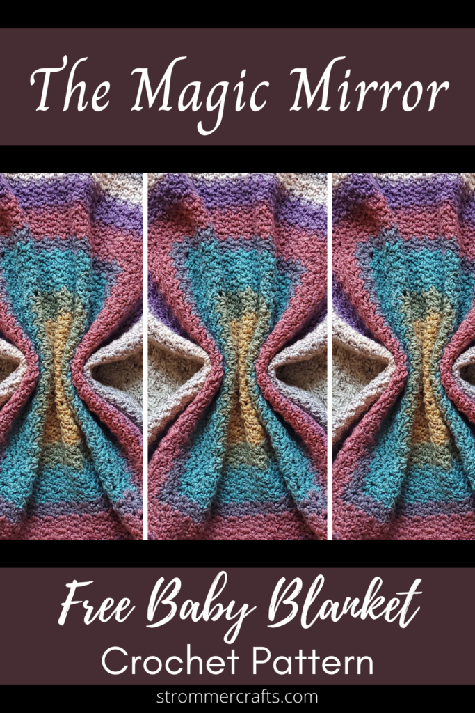 Free Baby Blanket Crochet Pattern The Magic Mirror