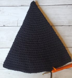 crochet witch hat base