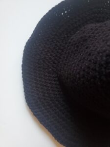 Witch Hat Crochet Brim