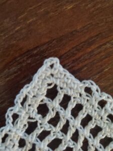 Pikachu Pattern Table Runner Border Row 1 Corner