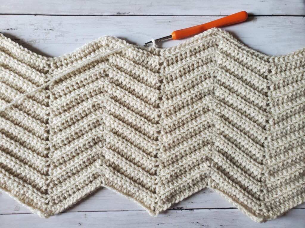 Chevron Crochet Blanket