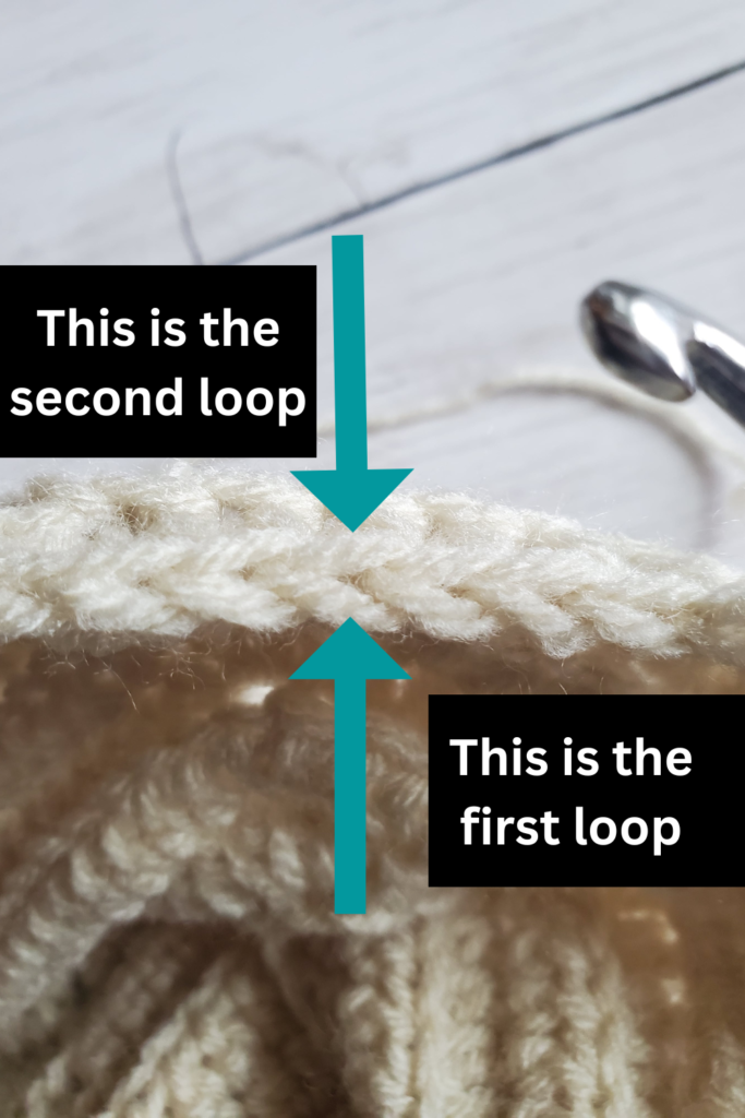 Second loop in Crochet