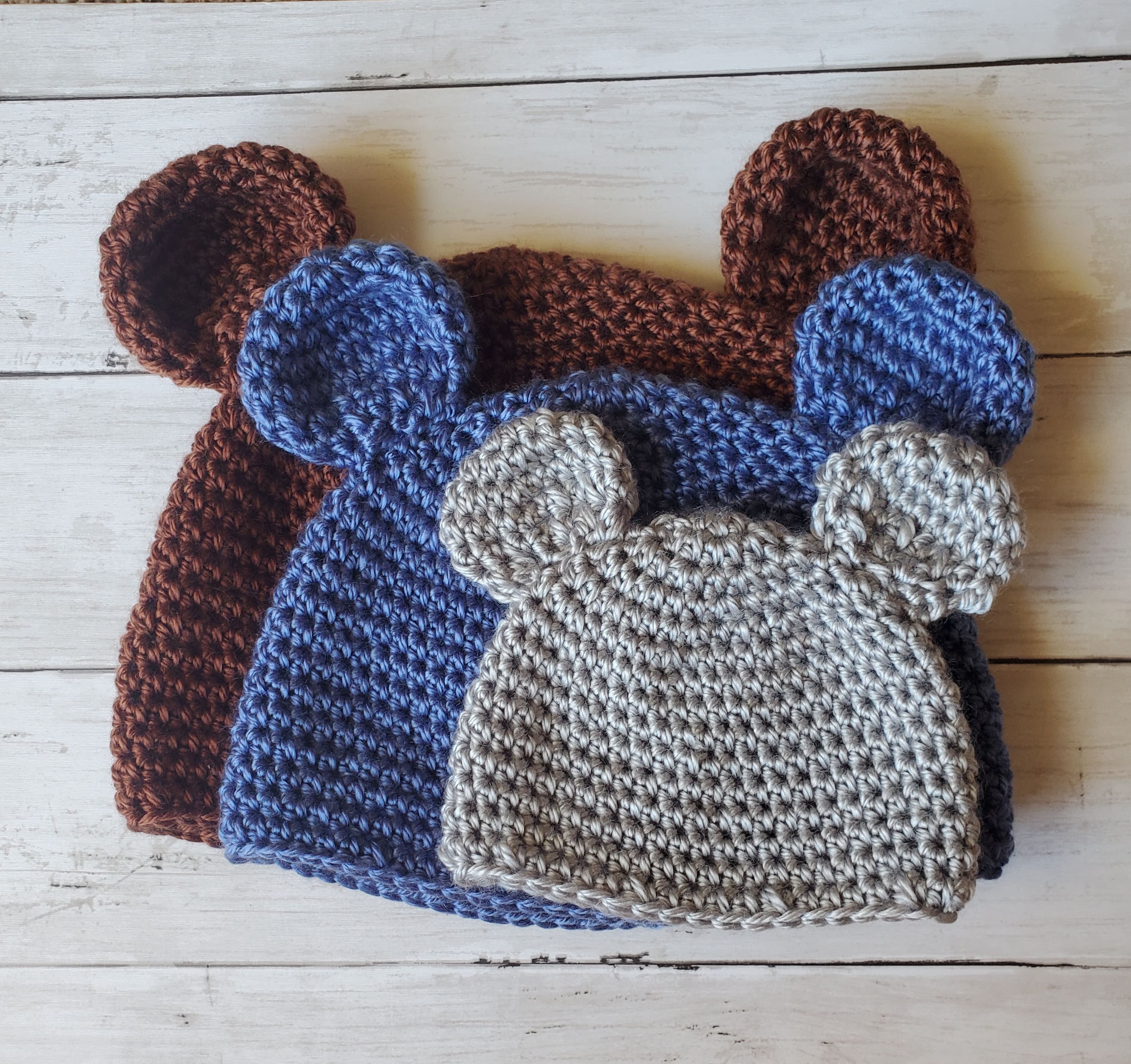 Crochet Bear Hat
