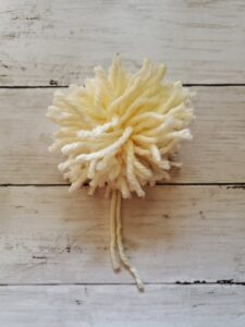 crochet bulky pom pom