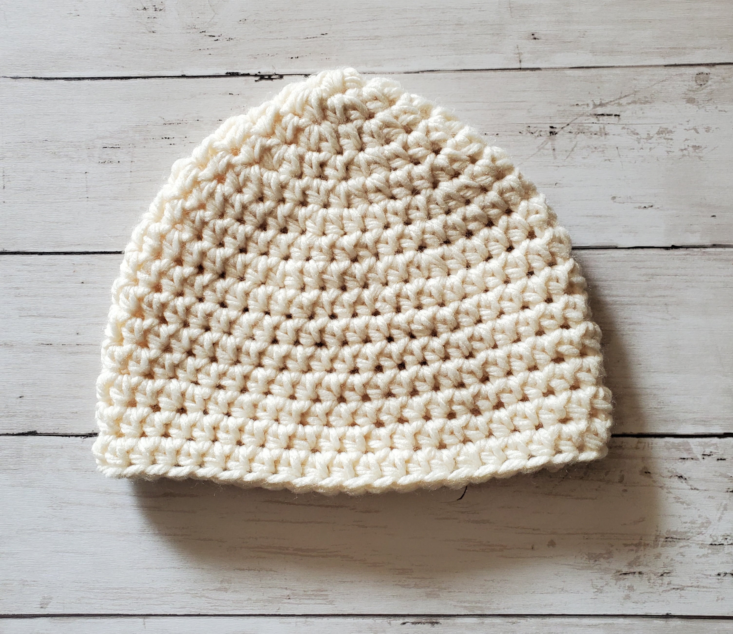 crochet chunky hat tutorial