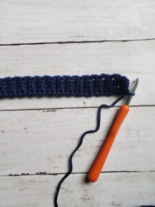 crochet sweater for child neck ribbing