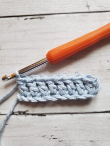 Double Crochet Foundation Row