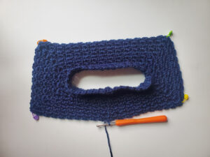 top down crochet sweater for child