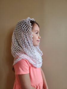Crochet Veil Child Size
