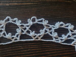 Crochet llt veil row 4