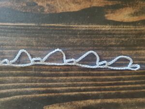 Little Leaf Trellis Veil Row 1