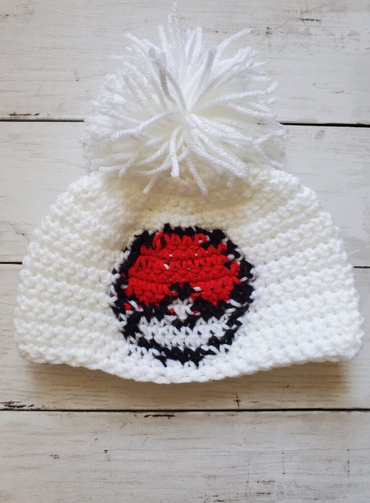 Crochet Pokeball Hat