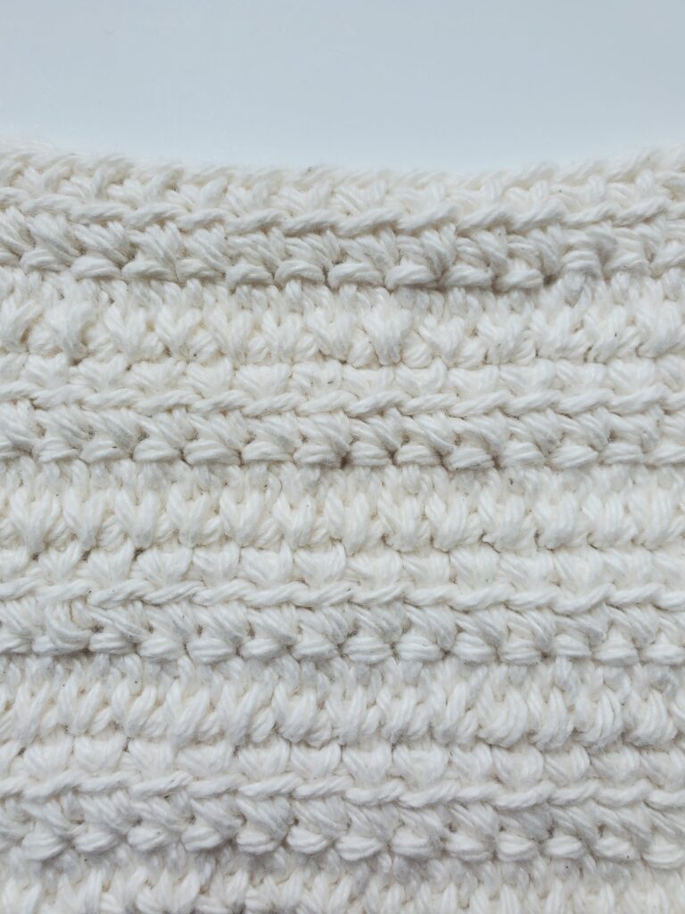 Linked Double Crochet Stitch