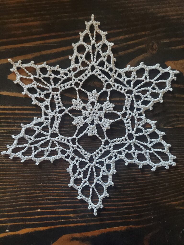 Snowflake 1 Crochet Pattern