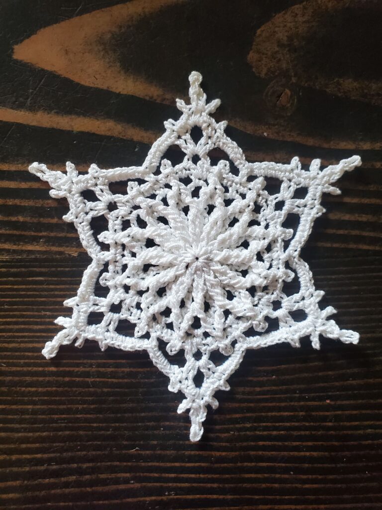 Wispvale Crochet Snowflake