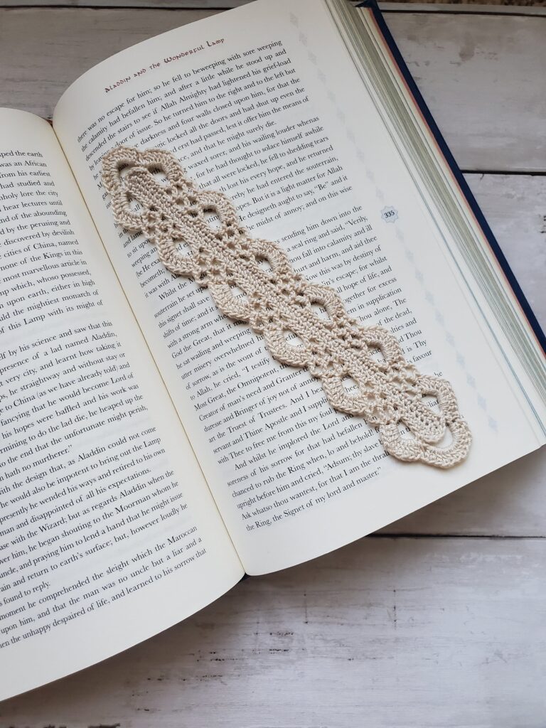 Blissful Crochet Bookmark Easy