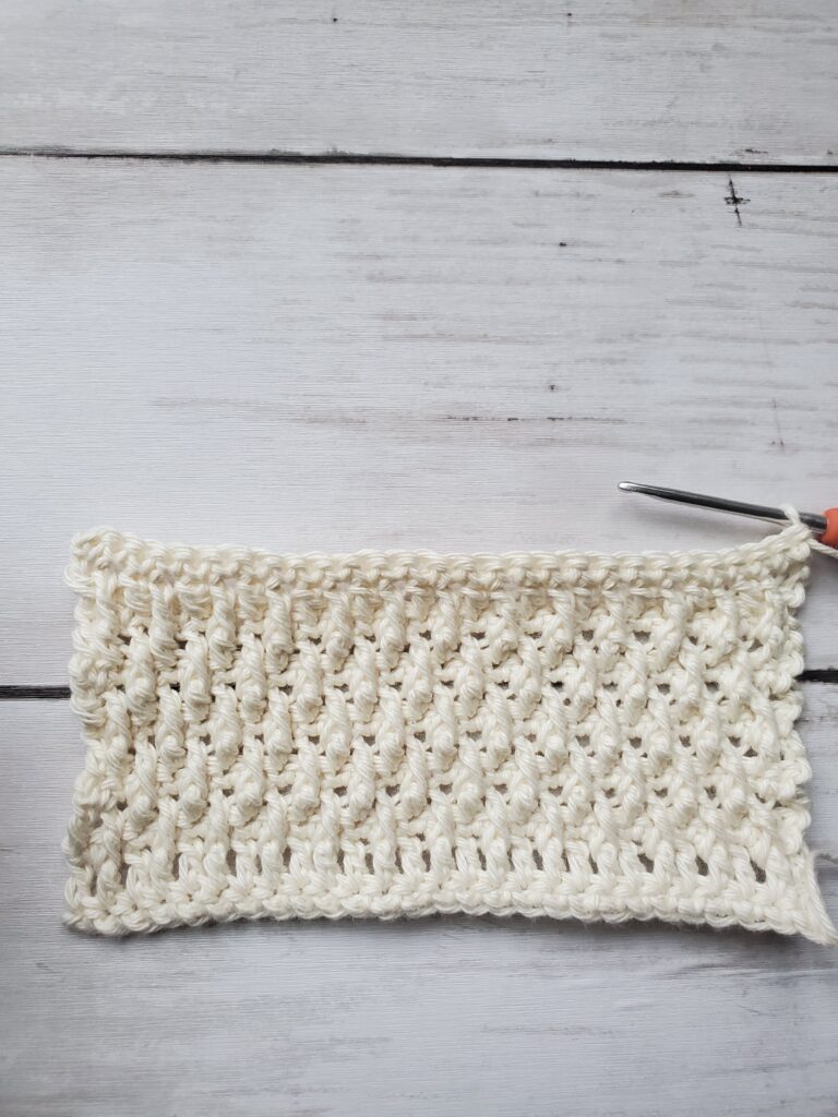 Alpine Stitch for thickness