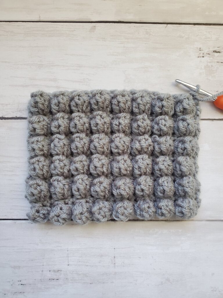 Dense Crochet Stitch Popcorn Stitch