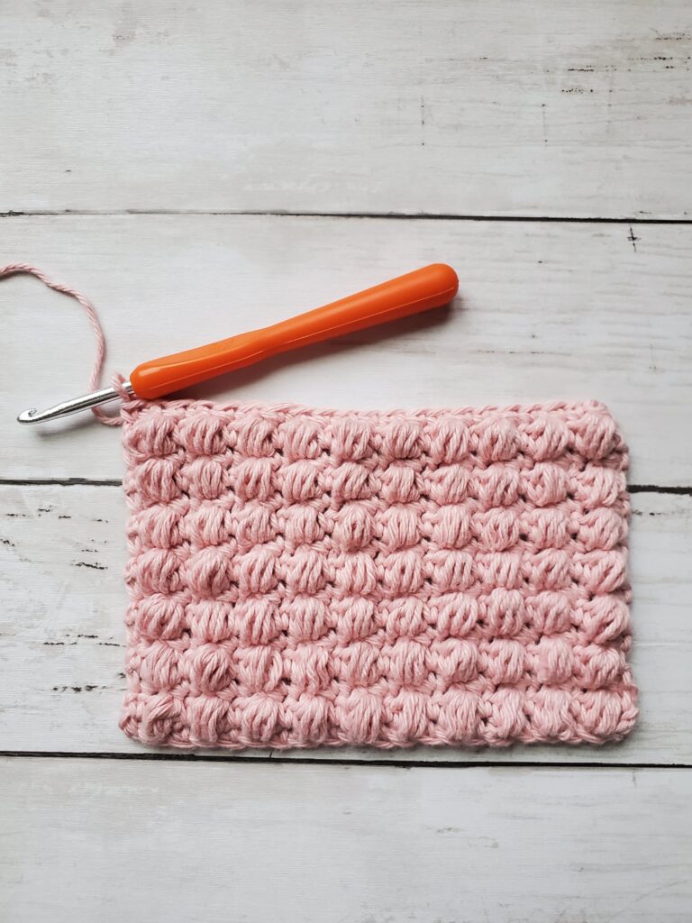 Thick Crochet Stitches Puff Stitch