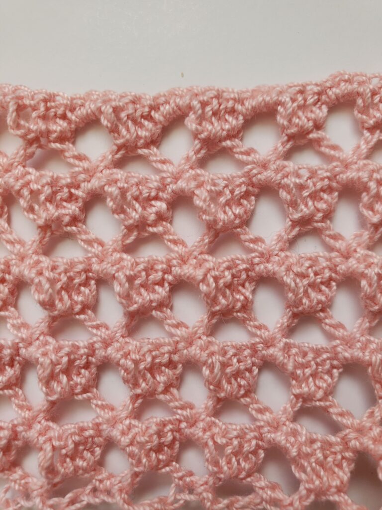 Crochet Lace Eyelet Stitch
