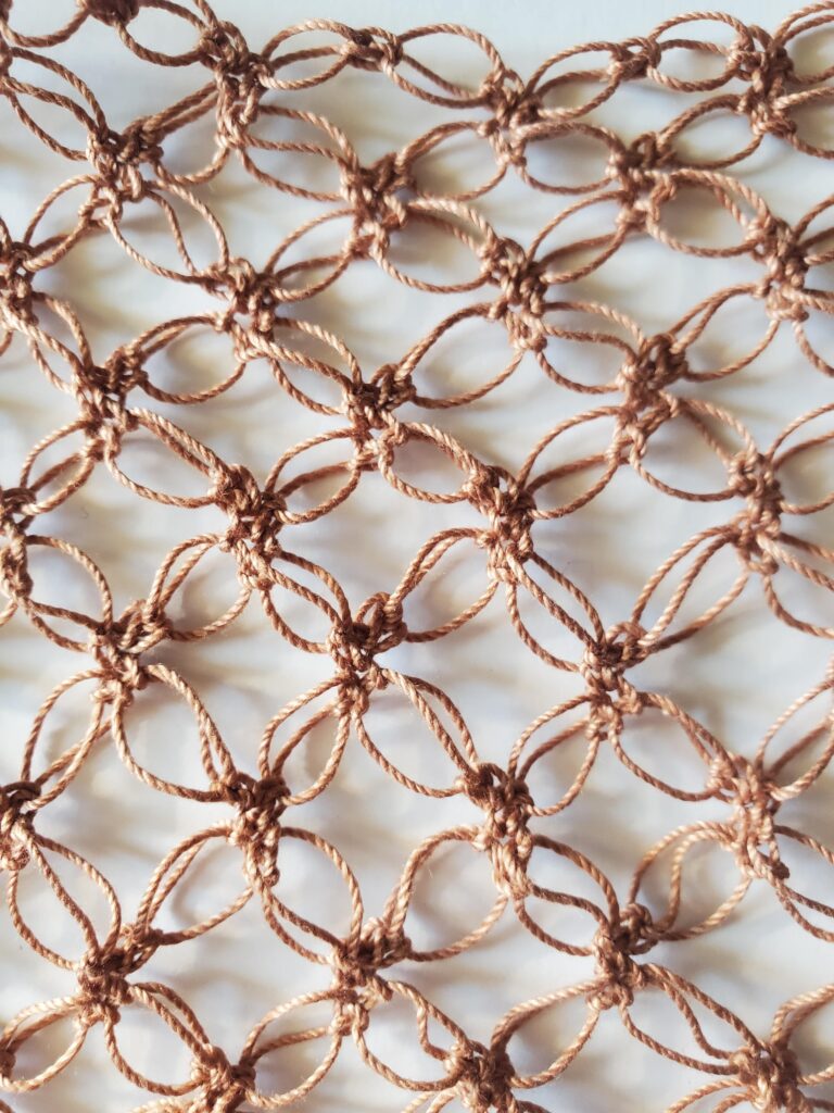 Crochet Lace Pattern Solomons Knot