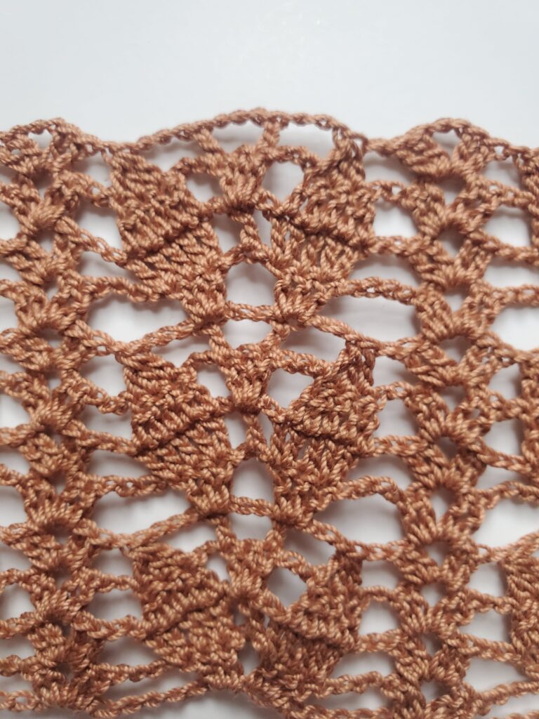 Crochet Leaf Stitch