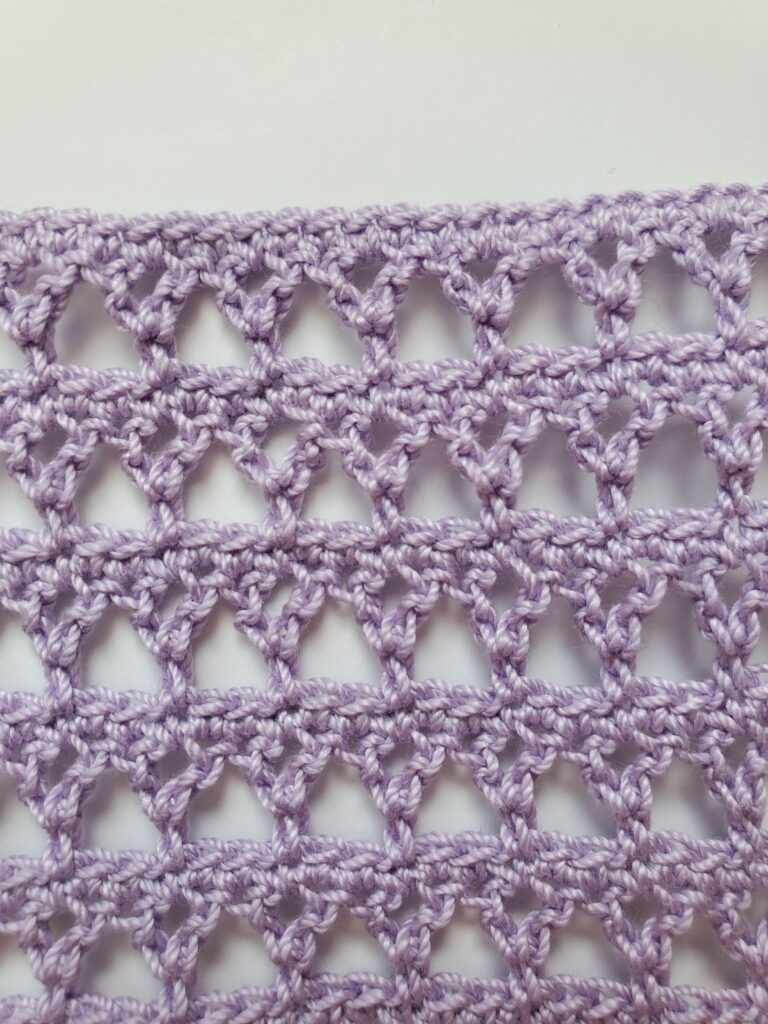 Y Crochet Stitch