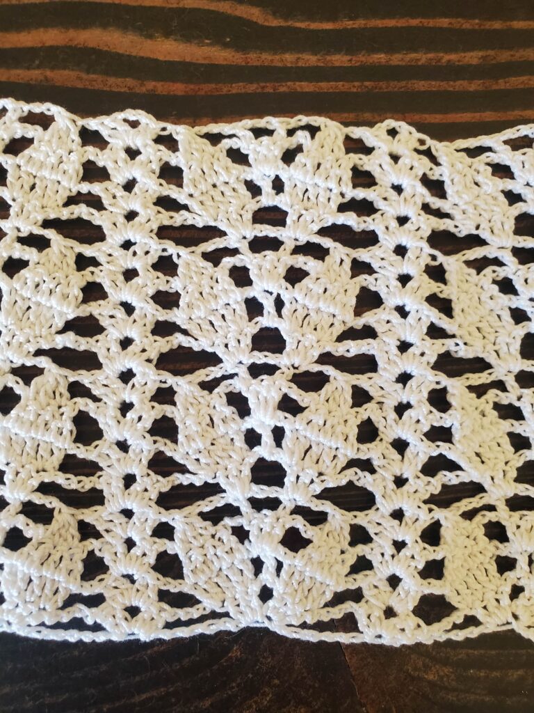 Crochet Leaf Stitch Pattern