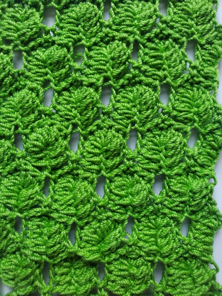 Crochet Leaves Pattern Free