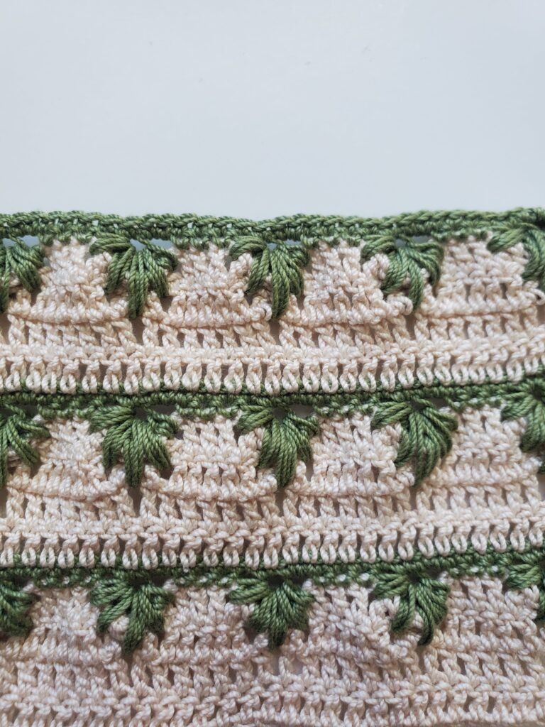 Extreme Drop Leaf Stitch