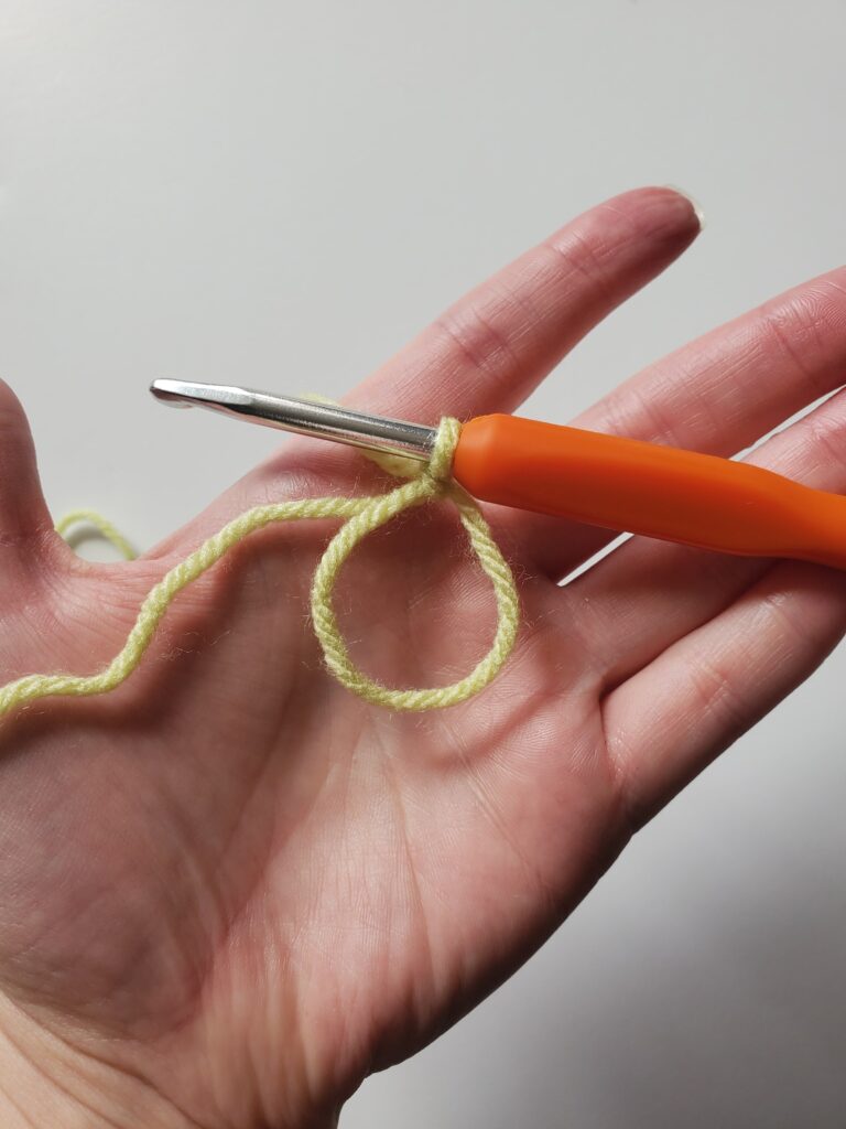 Magic Circle Crochet in Hand