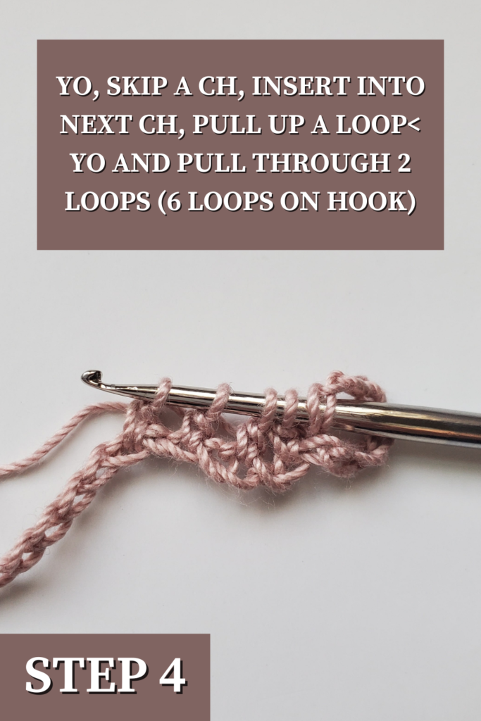 Modified Gothic Crochet Stitch 4
