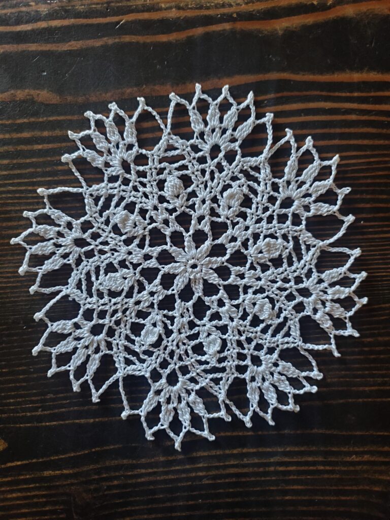 crochet doilies that are small
