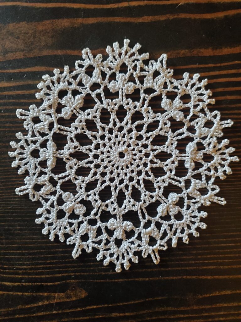 crochet doily patterns small