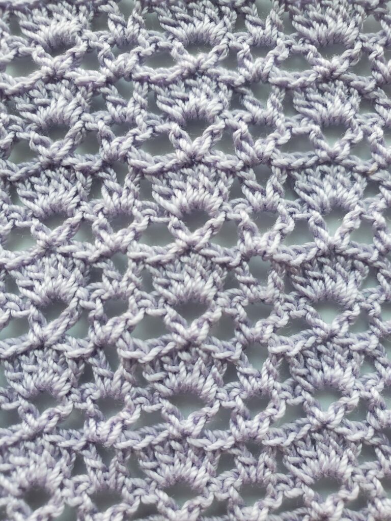 Crochet Lace Shell Stitch