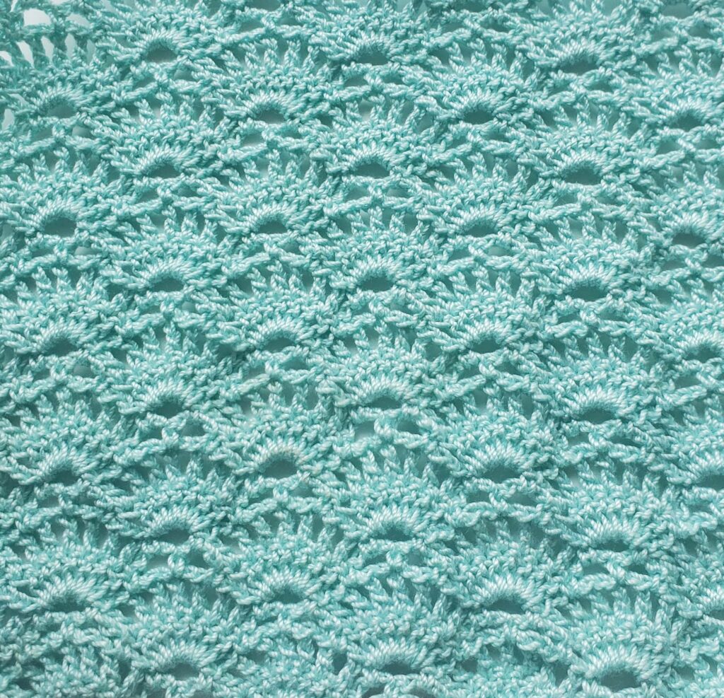 Easy Crochet Shell Stitch