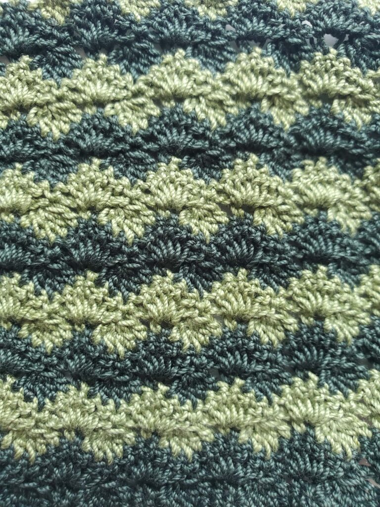 Interlocking Crochet Shells