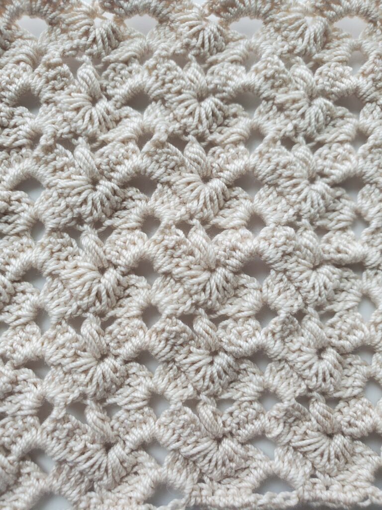 Turkish Crochet Shell Stitch