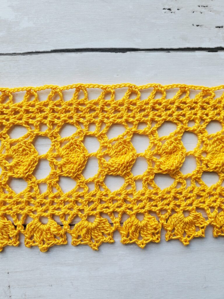 Delicate Crochet Lace Trimming
