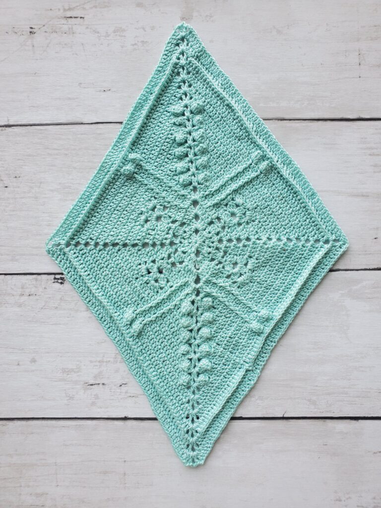 Ubuntu Crochet Diamond Motif