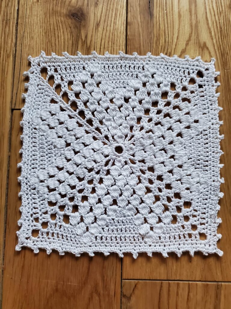 Crochet Clusters Square