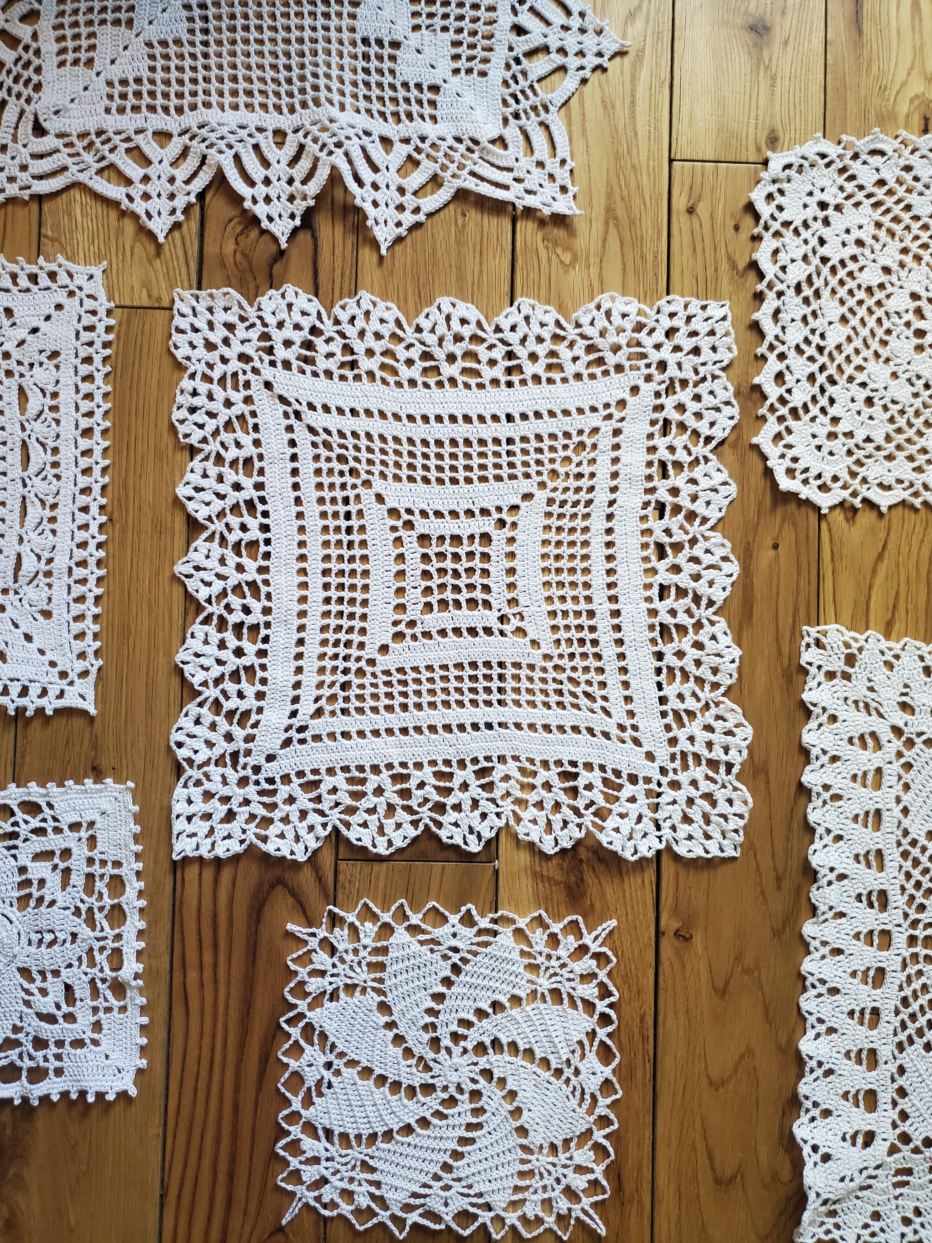 37 Crochet Lace Square Patterns