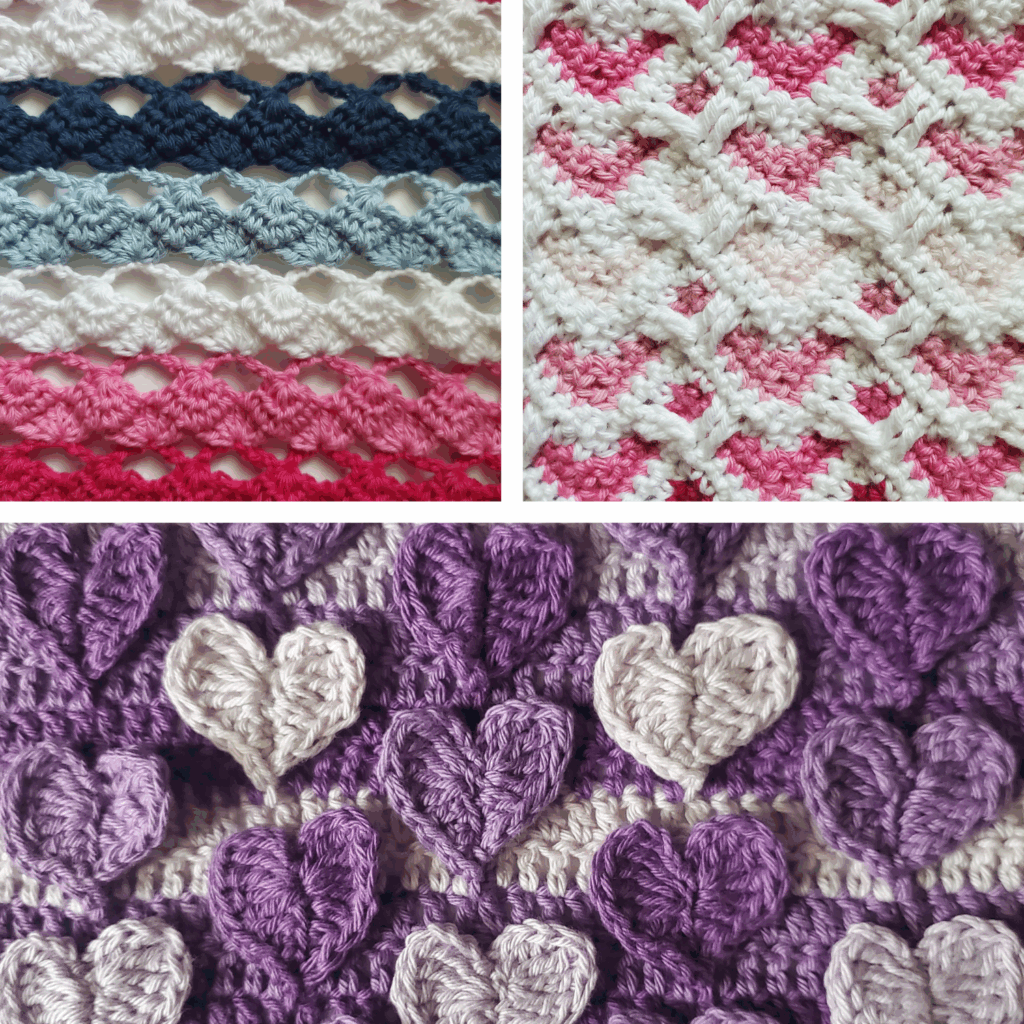17 Crochet Heart Stitch Ideas