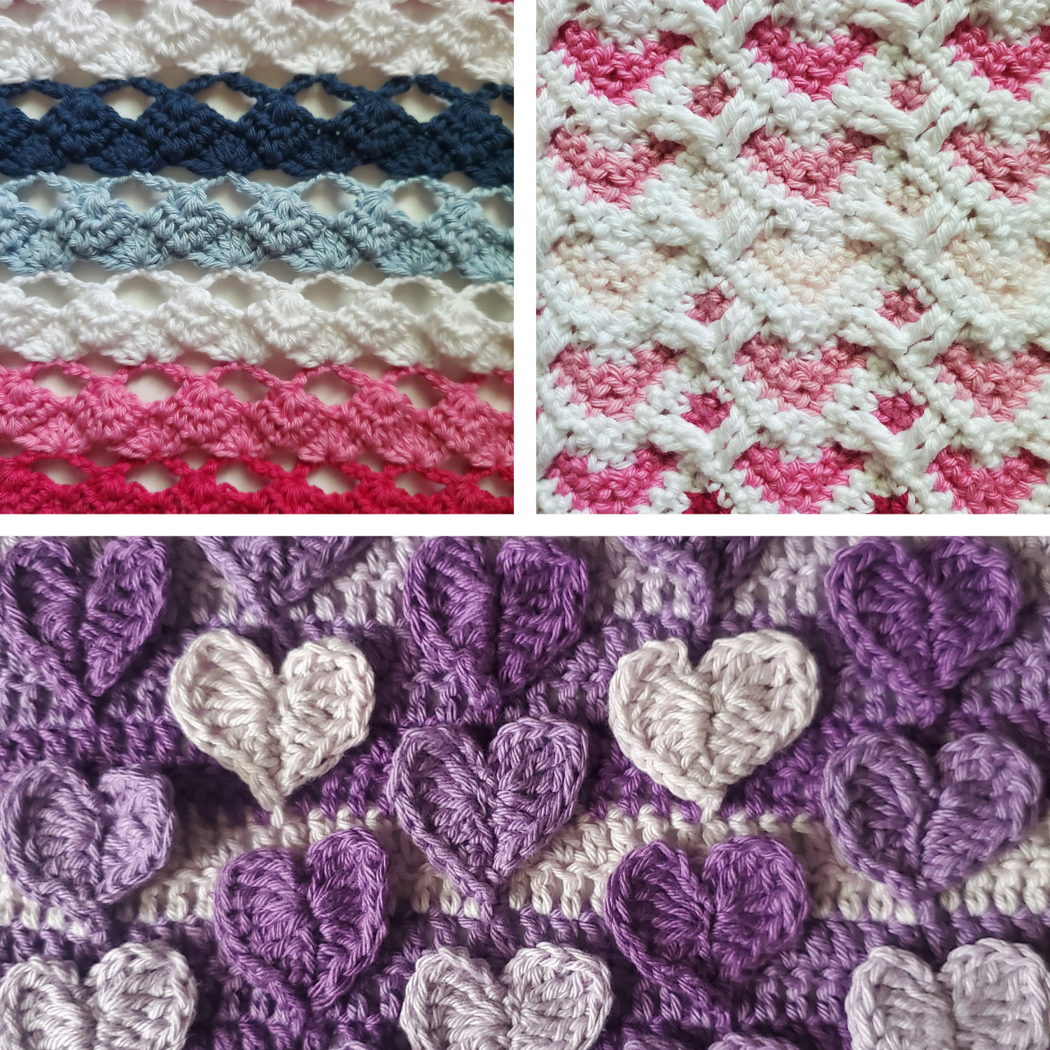 17 Crochet Heart Stitch Ideas