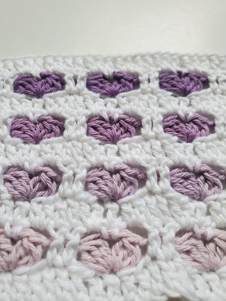 Crochet Heart Stitch