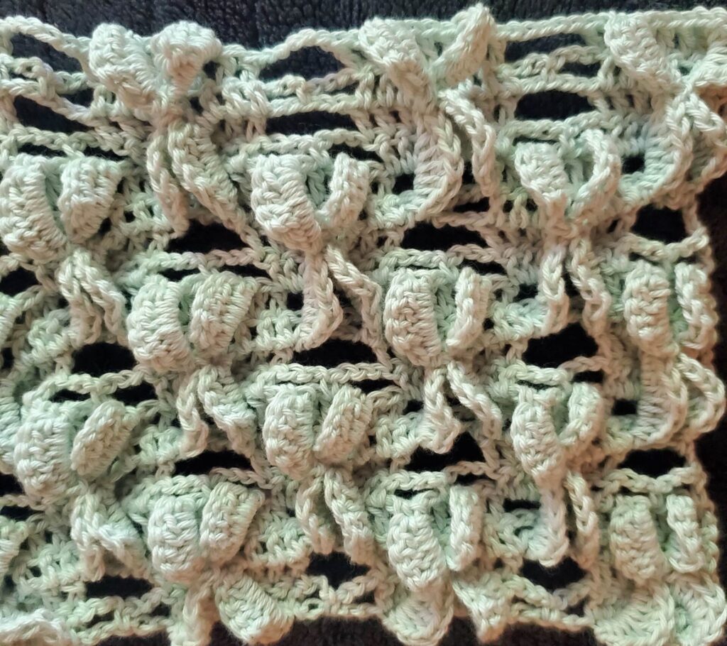 Blouse with Butterfly Stitch